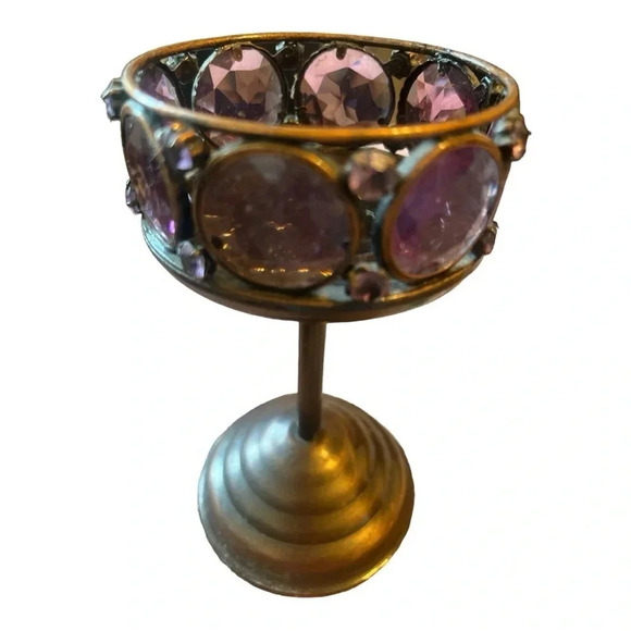 Elegant Jeweled Candle Holders EUC - Picture 5 of 11